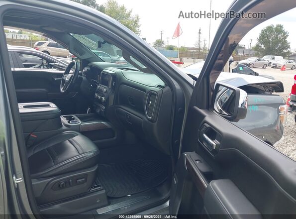 3GTU9FEL2NG118972 2022 GMC SIERRA Серый Вид салона спереди