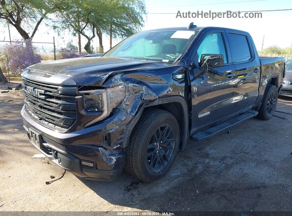 3GTUUCET6NG555791 2022 GMC SIERRA Черный Вид спереди