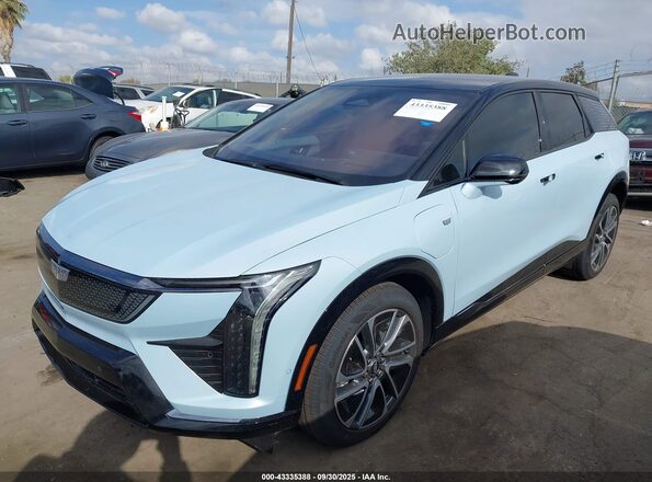3GYK3GMR7SS247216 2025 CADILLAC OPTIQ Turquoise Vista tres cuartos delantera izquierda