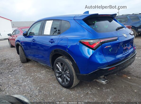 3HDSA2H54SM702967 2025 ACURA ADX Синий Задняя левая четверть