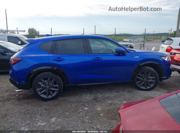 3HDSA2H54SM702967 2025 ACURA ADX Синий Вид задней части салона