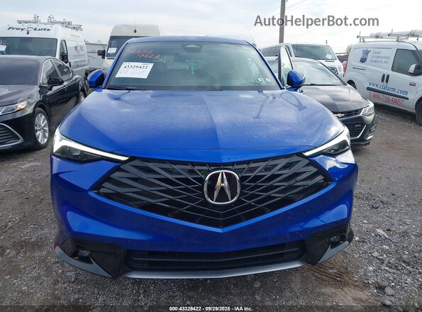 3HDSA2H54SM702967 2025 ACURA ADX Синий Вид щитка приборов
