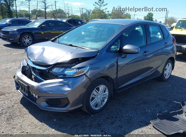 3HGGK5H41LM701615 2020 HONDA FIT Gray Առջևի ձախ երեք քառորդ տեսարան