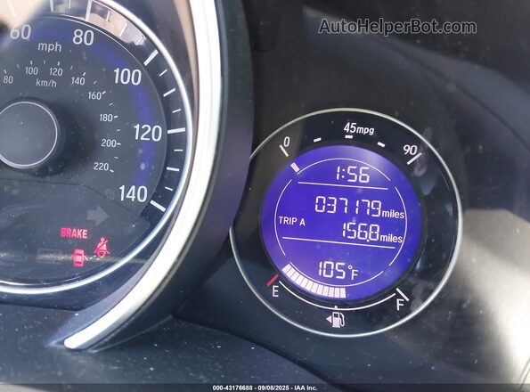 3HGGK5H41LM701615 2020 HONDA FIT Gray 