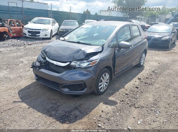 3HGGK5H46LM724355 2020 HONDA FIT Gray Առջևի ձախ երեք քառորդ տեսարան