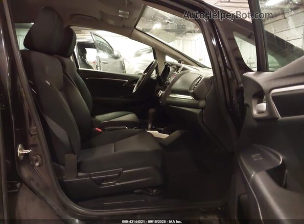 3HGGK5H48KM728101 2019 HONDA FIT Black Widok wnętrza z przodu
