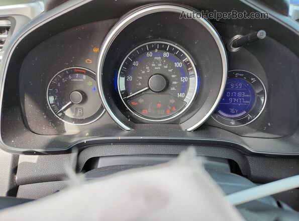 3HGGK5H49LM716928 2020 HONDA FIT Silver Widok zestawu wskaźników