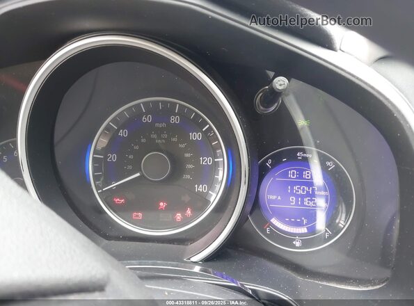 3HGGK5H4XLM723225 2020 HONDA FIT White Widok tylnych siedzeń