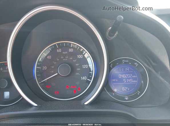 3HGGK5H4XLM731602 2020 HONDA FIT Black Вид задніх сидінь
