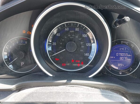 3HGGK5H53HM714074 2017 HONDA FIT Gray Widok tylnych siedzeń