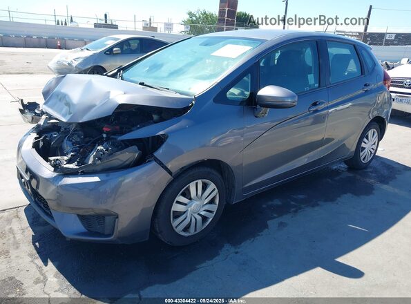 3HGGK5H53HM714074 2017 HONDA FIT Gray Przód lewy