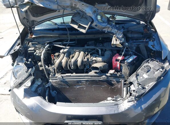 3HGGK5H53HM714074 2017 HONDA FIT Gray Widok z tyłu