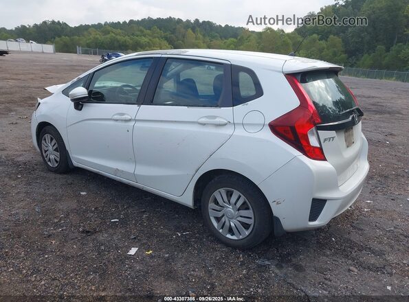 3HGGK5H54HM709434 2017 HONDA FIT Белый Задняя левая четверть