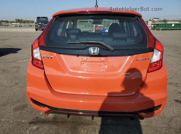 3HGGK5H63JM707723 2018 HONDA FIT Оранжевый 