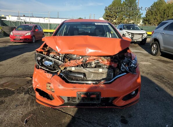3HGGK5H67JM706848 2018 HONDA FIT Оранжевый 