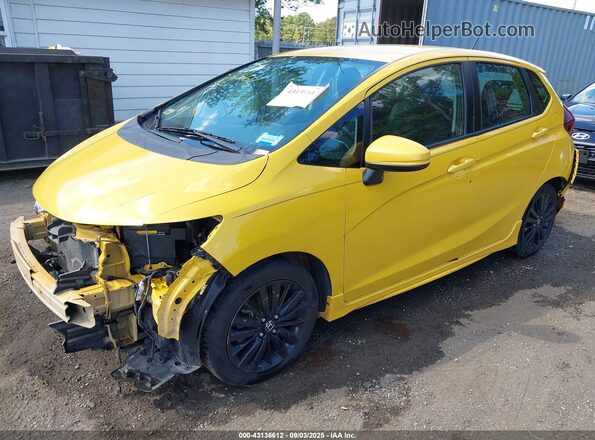 3HGGK5H6XJM706424 2018 HONDA FIT Yellow 