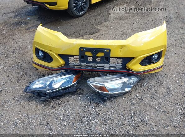 3HGGK5H6XJM706424 2018 HONDA FIT Yellow 
