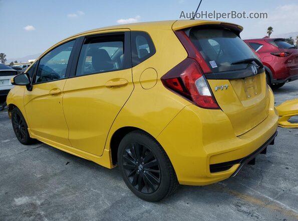 3HGGK5H79JM715172 2018 HONDA FIT Yellow 