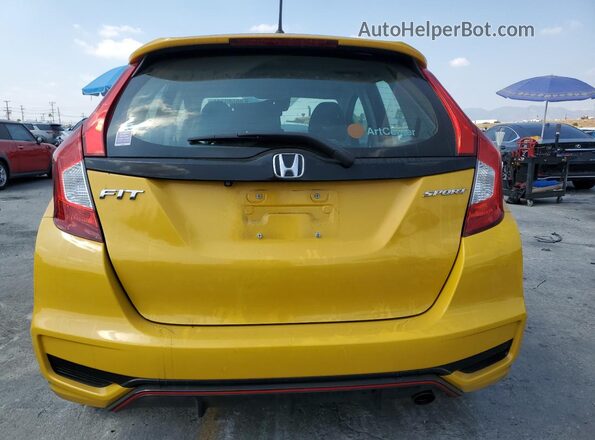 3HGGK5H79JM715172 2018 HONDA FIT Yellow 