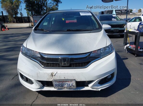 3HGGK5H80LM716660 2020 HONDA FIT White Widok zestawu wskaźników