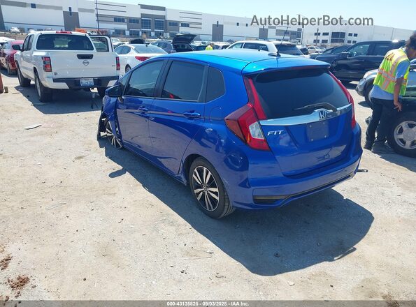 3HGGK5H82LM733928 2020 HONDA FIT Blue Trasero izquierdo
