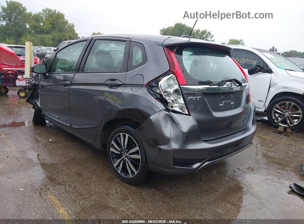 3HGGK5H85KM718452 2019 HONDA FIT Gray Задня ліва чверть