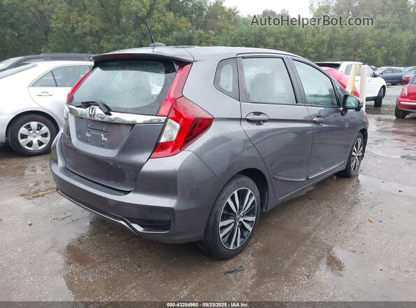3HGGK5H85KM718452 2019 HONDA FIT Gray Задня права чверть