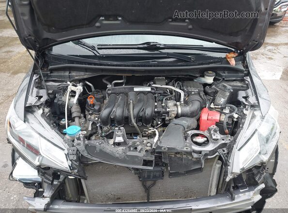 3HGGK5H85KM718452 2019 HONDA FIT Gray Вид ззаду