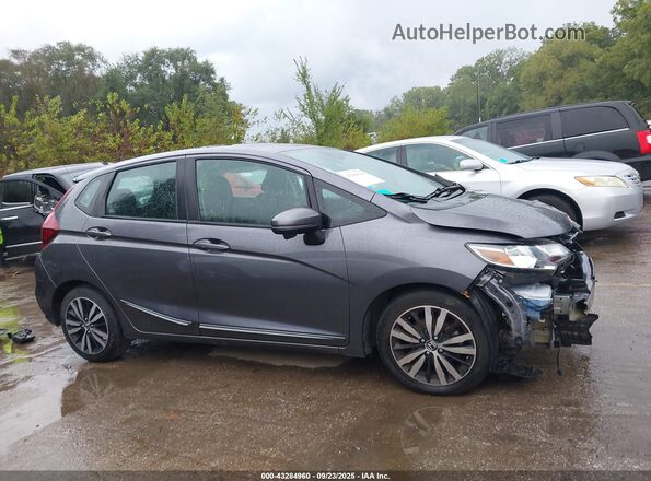 3HGGK5H85KM718452 2019 HONDA FIT Gray Панорамний вид салону 360°