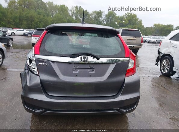 3HGGK5H85KM718452 2019 HONDA FIT Gray 