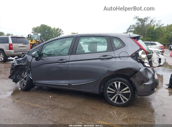 3HGGK5H85KM718452 2019 HONDA FIT Gray 