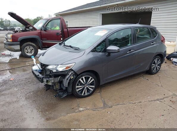3HGGK5H85LM726939 2020 HONDA FIT Gray Առջևի ձախ երեք քառորդ տեսարան