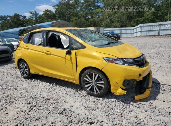 3HGGK5H8XJM726593 2018 HONDA FIT Желтый 
