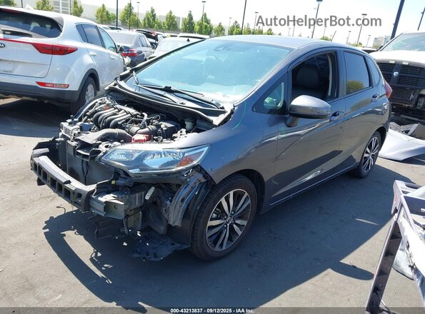 3HGGK5H90LM718580 2020 HONDA FIT Gray Przód lewy