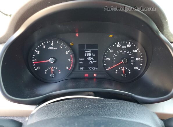 3KPA24AB0JE047124 2018 KIA RIO Серебряный 