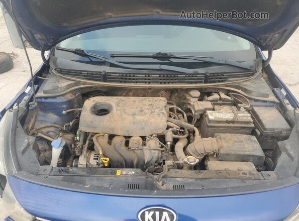 3KPA24AB2JE137701 2018 KIA RIO Blue 