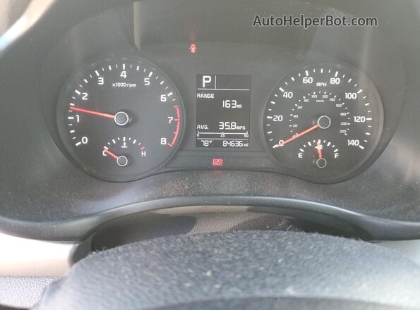 3KPA24AB4JE072155 2018 KIA RIO White 