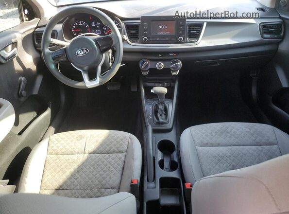 3KPA24AB4JE072964 2018 KIA RIO Black 