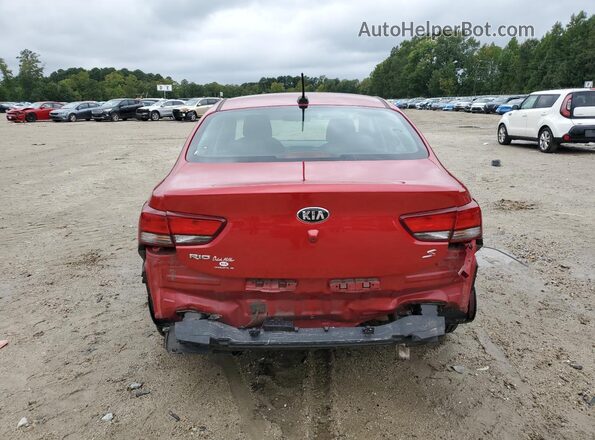 3KPA24AB4JE145251 2018 KIA RIO Красный 