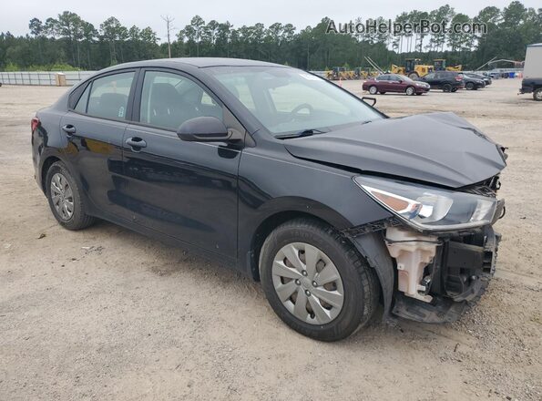 3KPA24AD0LE315402 2020 KIA RIO Black Delantero derecho