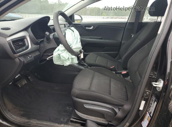 3KPA24AD0LE315402 2020 KIA RIO Black Vista interior delantera