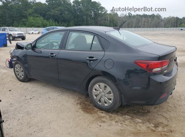 3KPA24AD0LE315402 2020 KIA RIO Black Trasero izquierdo