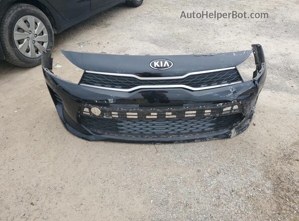 3KPA24AD0LE315402 2020 KIA RIO Black Vista del compartimento del motor