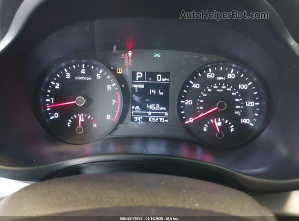 3KPA24AD1LE320883 2020 KIA RIO Белый Вид задних сидений