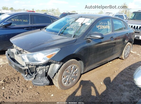 3KPA24AD2LE330189 2020 KIA RIO Black Vista tres cuartos delantera izquierda