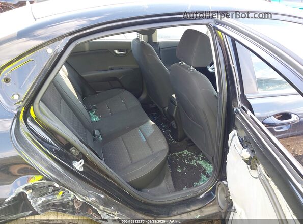 3KPA24AD2LE330189 2020 KIA RIO Black Vista de la etiqueta del VIN