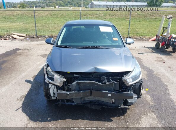 3KPA24AD2LE333447 2020 KIA RIO Gray Vista interior trasera