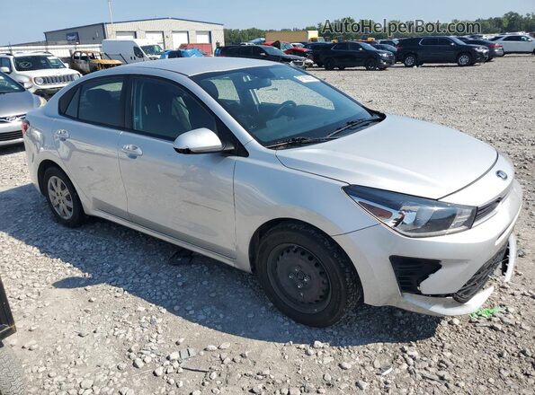 3KPA24AD2ME404874 2021 KIA RIO Silver Առջևի աջ
