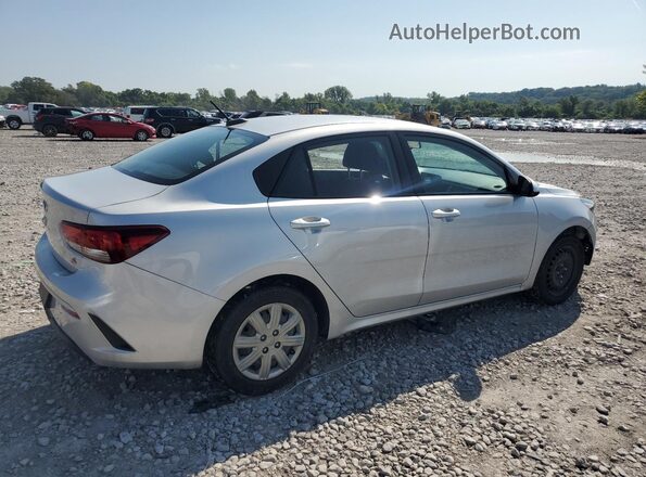 3KPA24AD2ME404874 2021 KIA RIO Silver Հետևի աջ