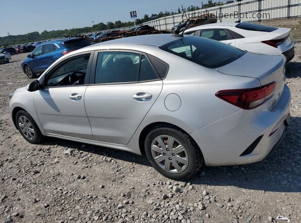 3KPA24AD2ME404874 2021 KIA RIO Silver Հետևի ձախ